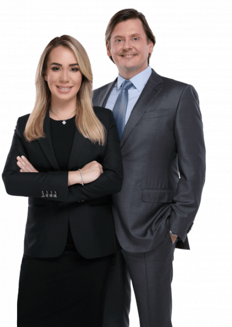 Car accident attorneys Gregory Ward and Jany Martinez-Ward