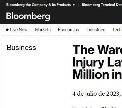 Bloomberg Congratulates The Ward Law Group