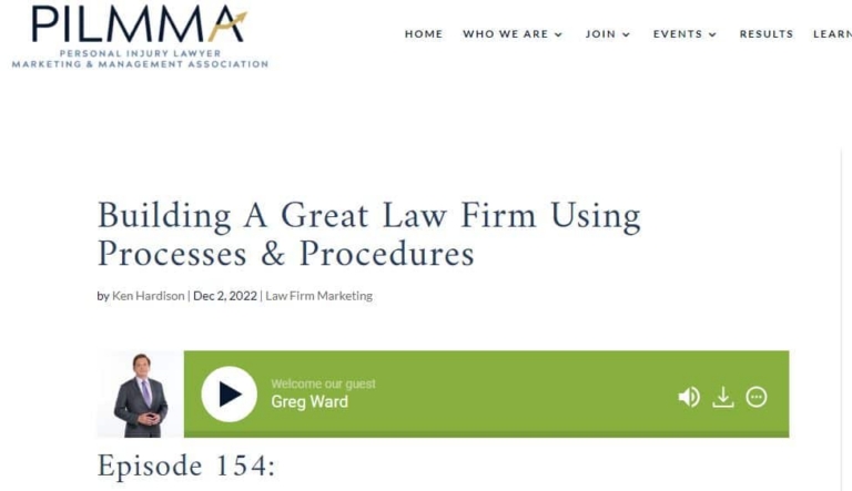 Grow your law firm podcast