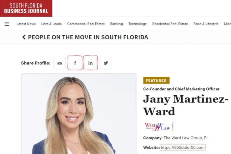 people on the move Jany Ward