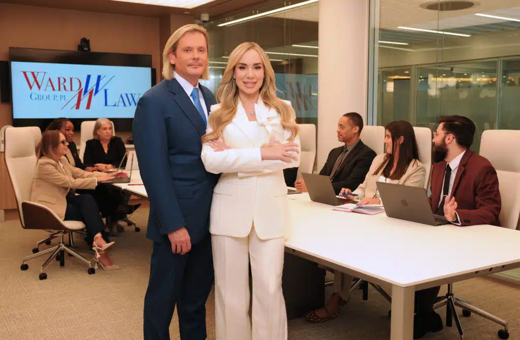 Ward Law legal team in the Miami office